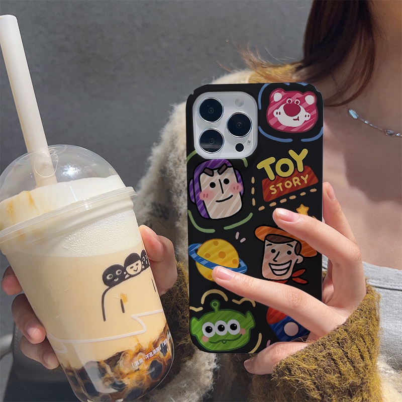 Ốp Điện Thoại Cứng Chống Sốc In Hình Toy Story Thời Trang Cho iphone 14 pro Max 11 13 12 7Plus 8 X XS Max