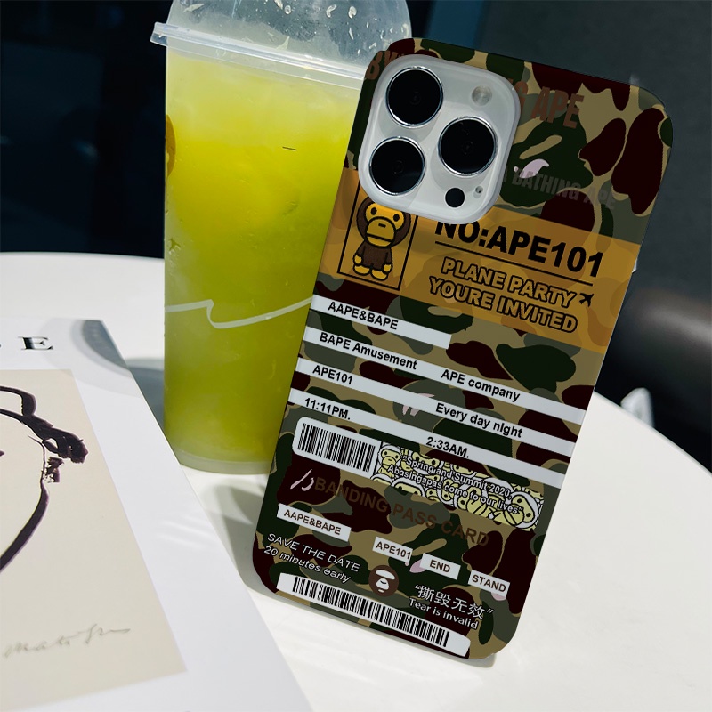 Ốp Điện Thoại Cứng Chống Sốc Họa Tiết Rằn Ri Cho iphone 14 pro Max 11 13 12 7Plus 8 X XS Max