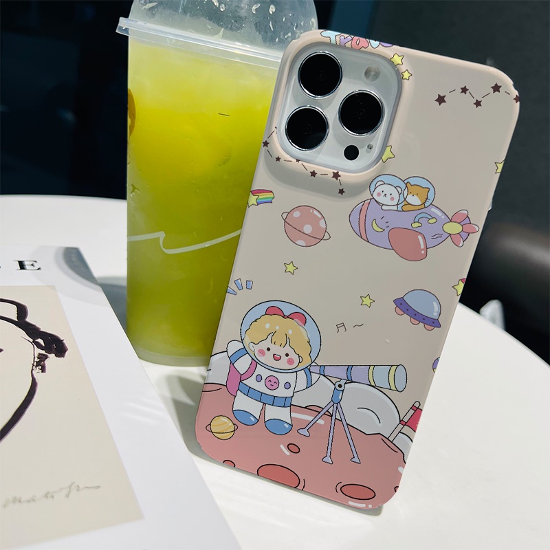 Ốp Điện Thoại Cứng Chống Sốc Họa Tiết Hoạt Hình Cho iphone 14 pro Max 11 13 12 7Plus 8 X XS Max