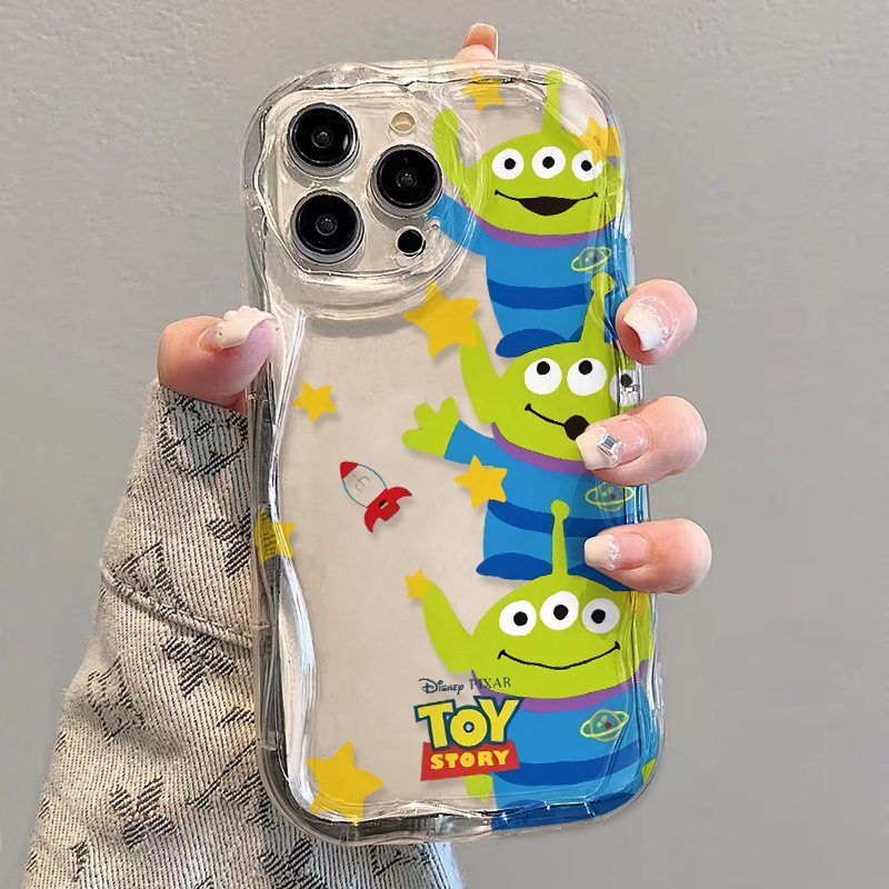 Ốp Điện Thoại Mềm Trong Suốt Họa Tiết Người Ngoài Hành Tinh Cho iphone 14 pro Max 11 13 12 7Plus 8 X XS Max