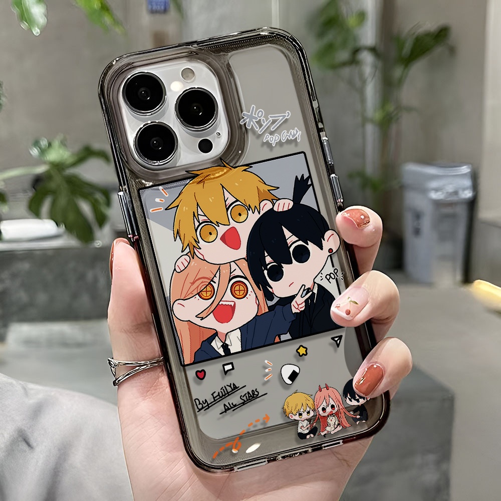 Ốp Điện Thoại Trong Suốt Hình Truyện Tranh Nam Nữ Cho iphone 14 pro max 11 13 12 7 8 Plus X XR XSMax