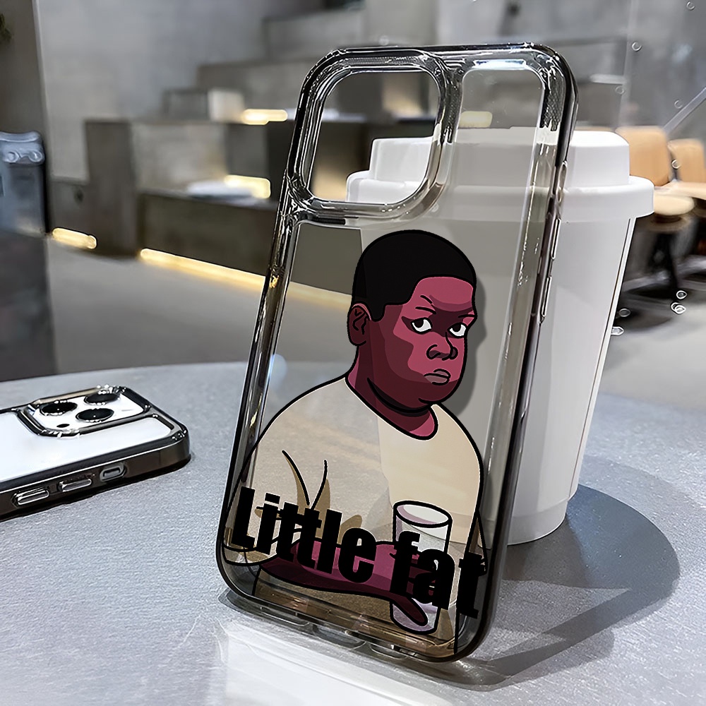 Ốp Điện Thoại Trong Suốt In Hình Cậu Bé Không Gian Cho iphone 14 pro max 11 13 12 7 8 Plus X XR XSMax