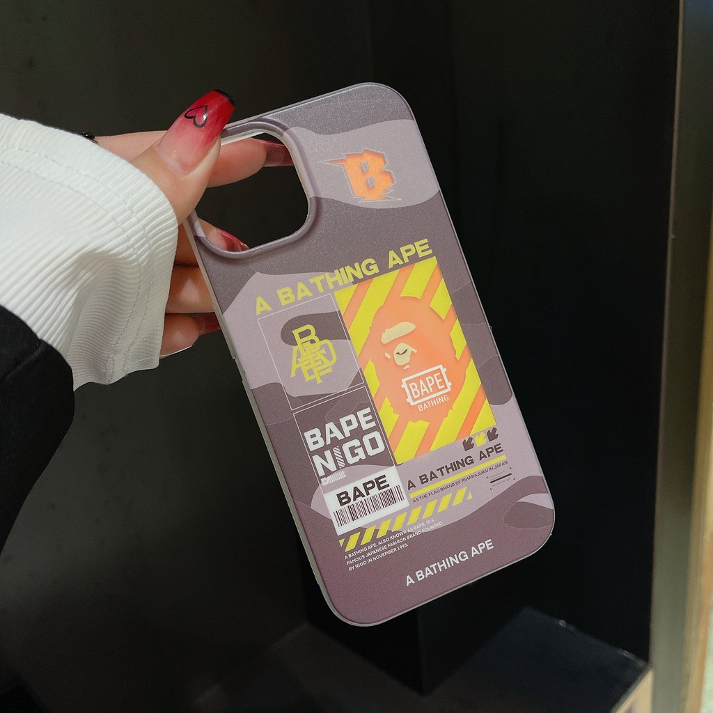 Ốp Điện Thoại IMD In Tên Thương Hiệu Thời Trang Cho IPhone 14promax 14pro 14 13promax 12