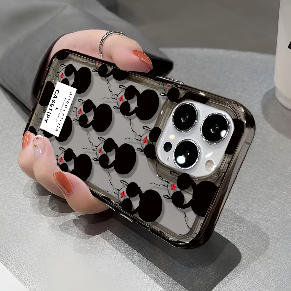 Ốp Điện Thoại Trong Suốt Chống Sốc In Hình Cô Gái Không Gian Cho iphone 14 pro max 11 13 12 7 8 Plus X XR XSMax