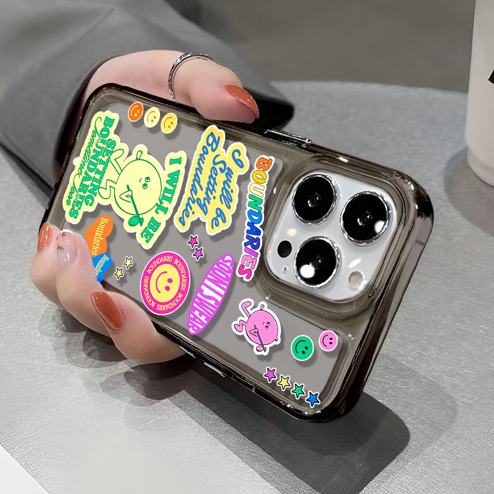 Ốp Điện Thoại Trong Suốt In Hình Mặt Cười Cho iphone 14 pro max 11 13 12 7 8 Plus X XR XSMax