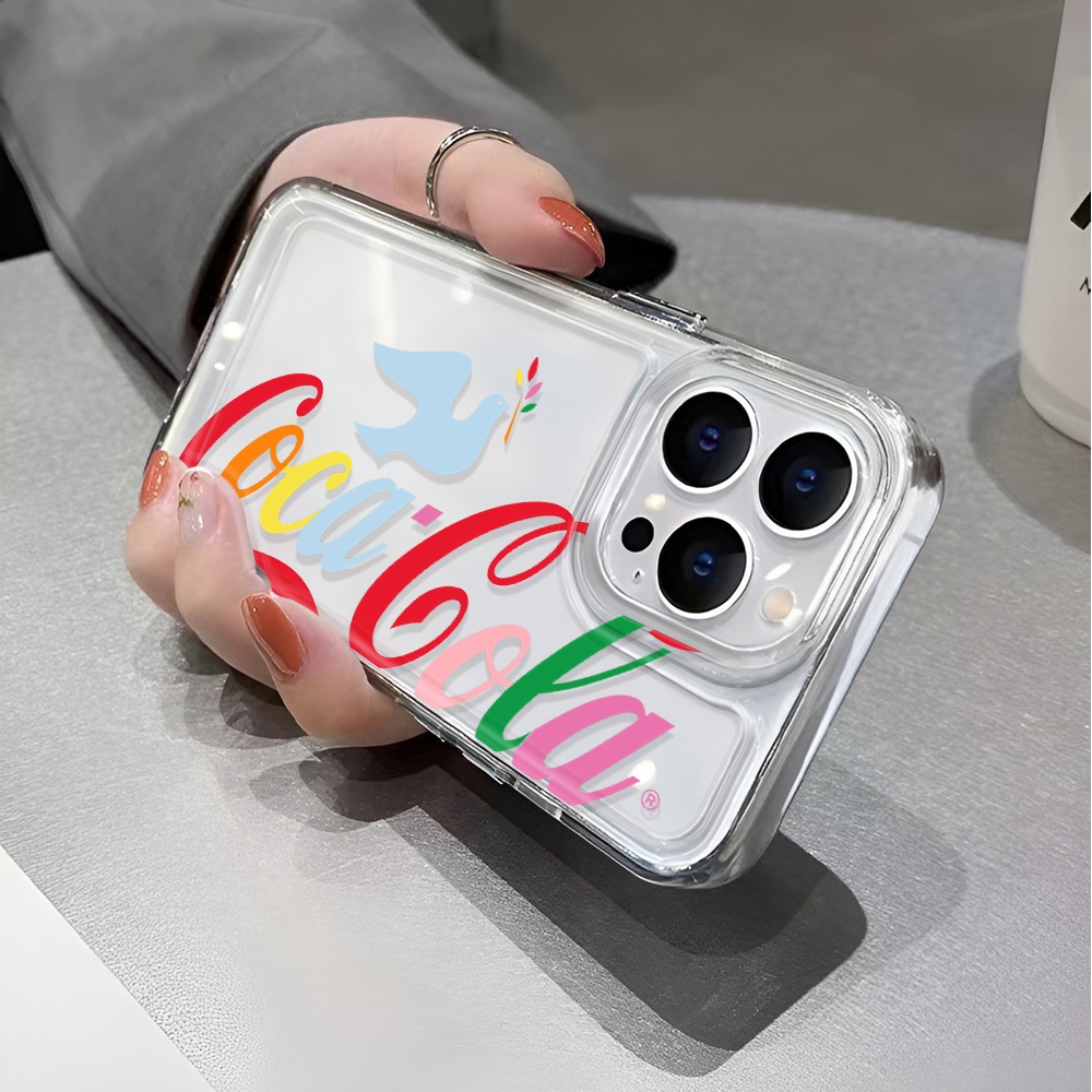 Ốp Điện Thoại Trong Suốt Chống Sốc Họa Tiết Chim Hoạt Hình Cho iphone 14 pro max 11 13 12 7 8 Plus X XR XSMax