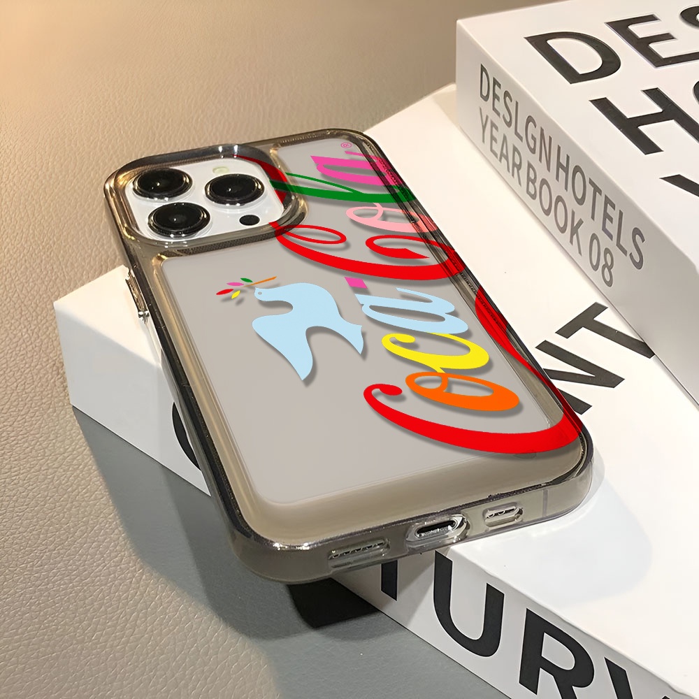 Ốp Điện Thoại Trong Suốt Chống Sốc Họa Tiết Chim Hoạt Hình Cho iphone 14 pro max 11 13 12 7 8 Plus X XR XSMax