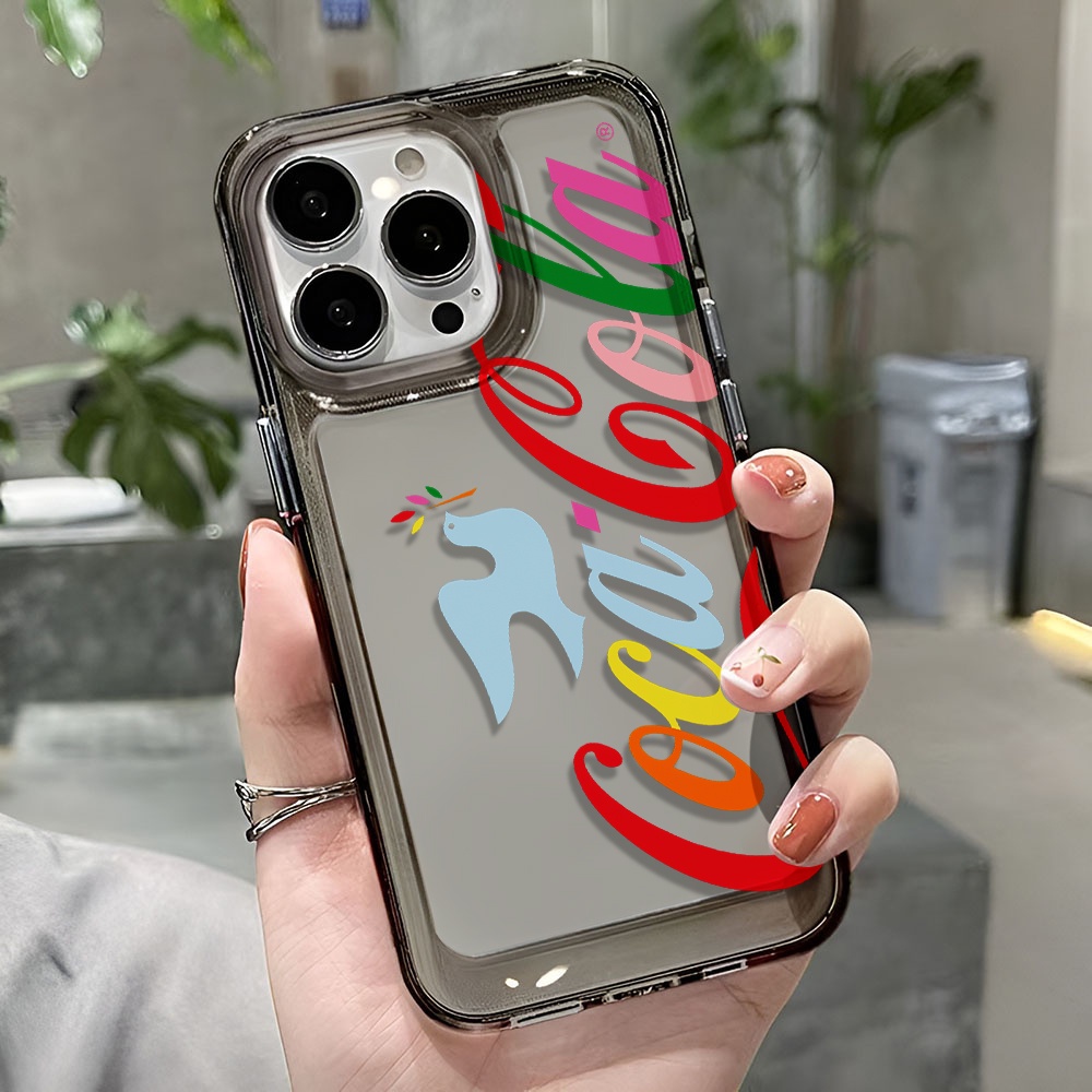 Ốp Điện Thoại Trong Suốt Chống Sốc Họa Tiết Chim Hoạt Hình Cho iphone 14 pro max 11 13 12 7 8 Plus X XR XSMax