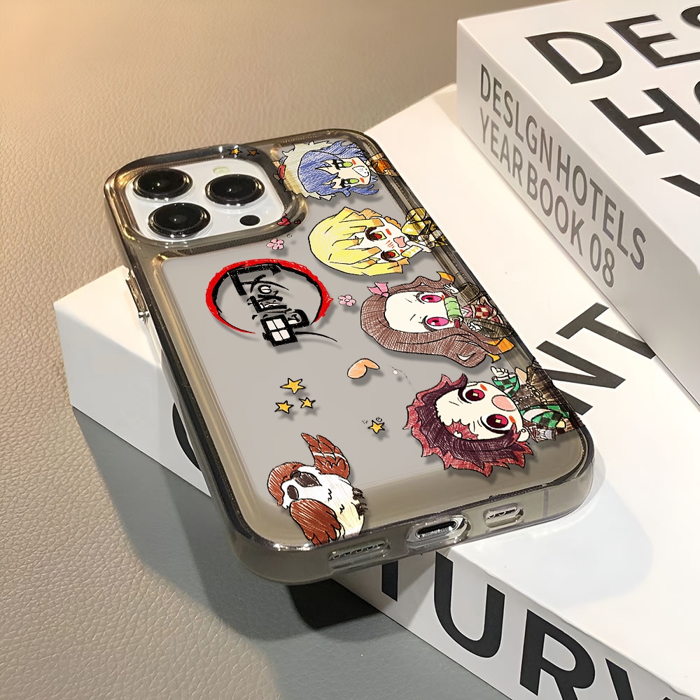 Ốp Điện Thoại Trong Suốt Chống Sốc Họa Tiết Hoạt Hình Cho iphone 14 pro max 11 13 12 7 8 Plus X XR XSMax