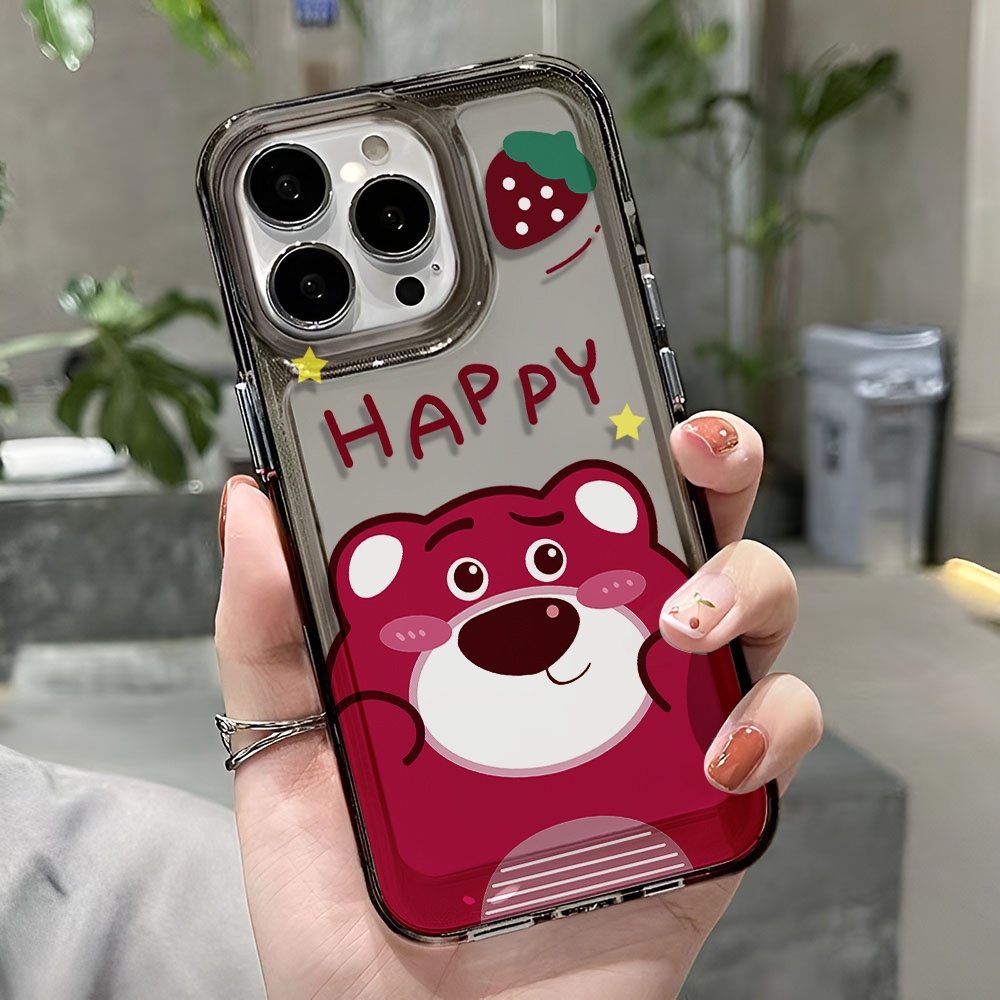 Ốp Điện Thoại Trong Suốt Họa Tiết Hoạt Hình Cho iphone 14 pro max 11 13 12 7 8 Plus X XR XSMax