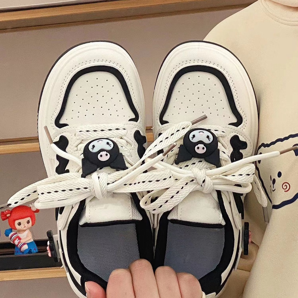 Giày Sneaker Đế Dày Thời Trang 2023 Dễ Thương Cho Nữ