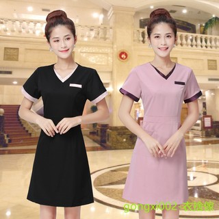 Bộ đồng phục công nghệ spa spa salon làm đẹp phong cách mới mùa hè cho nữ