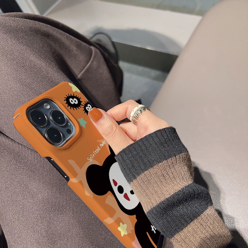 Ốp Điện Thoại Cứng In Hình Gấu KAWS Halloween Cho iphone 14promax 11 13 12 7Plus 8 X XS Max