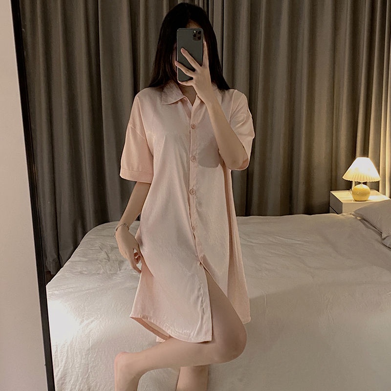 Đầm Ngủ Dáng Dài Phong Cách Mới Năm 2023 Thời Trang Mùa Hè Quyến Rũ Cho Nữ