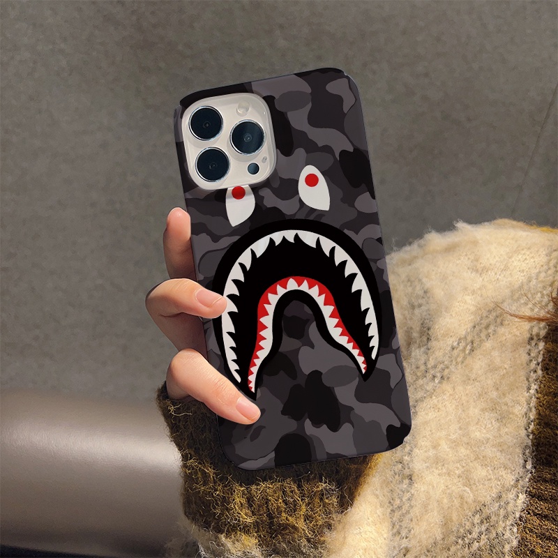 Ốp Điện Thoại Cứng Họa Tiết Rằn Ri / Cá Mập Độc Đáo Thời Trang Cho iphone 14 pro Max 11 13 12 7Plus 8 X XS