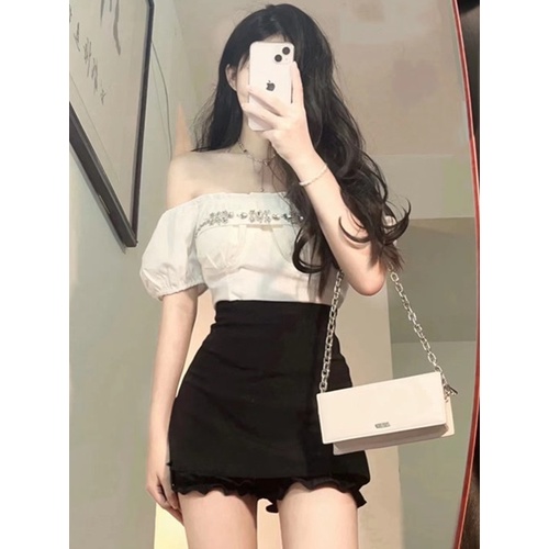 Bộ Áo Váy Ngắn Phong Cách Đường Phố Mùa Hè Cao Cấp Phong Cách Mới 2023