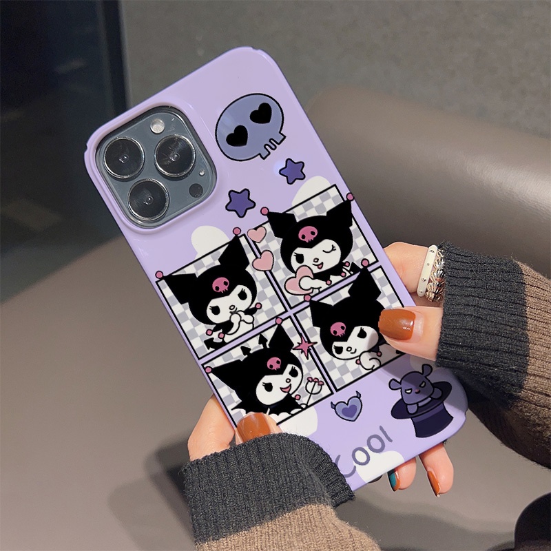 Ốp Điện Thoại Cứng Chống Sốc Họa Tiết Kẻ Sọc Thời Trang Cho iphone 14 pro Max 11 13 12 7Plus 8 X XS Max