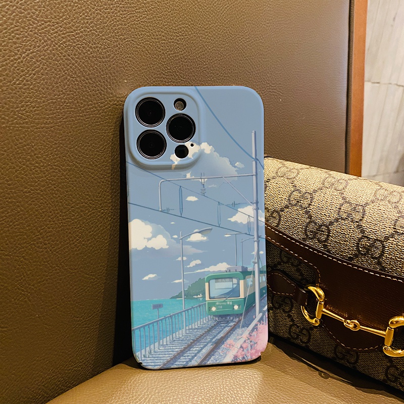 Ốp Điện Thoại Cứng Chống Sốc Họa Tiết Thời Trang Cho iphone 14 pro Max 11 13 12 7Plus 8 X XS Max