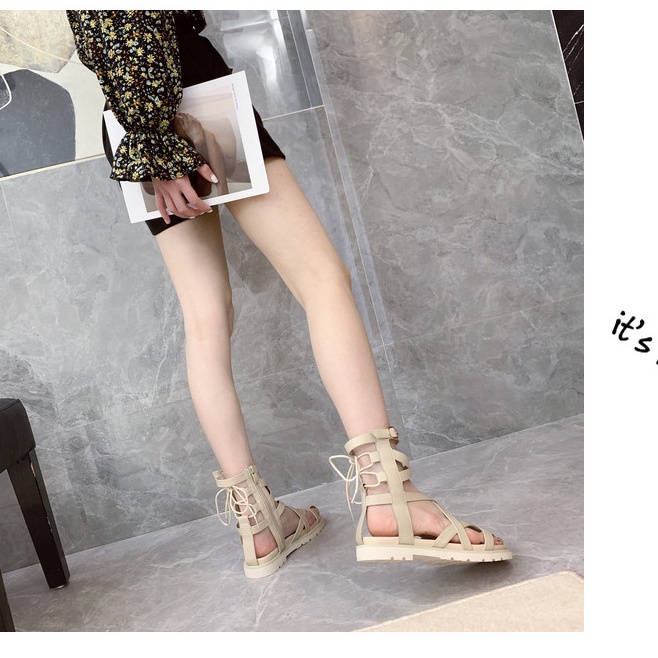 Dép Sandal Mùa Hè Có Khóa Kéo Phong Cách Thời Trang Mới