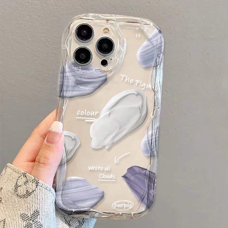 Ốp Điện Thoại Mềm Trong Suốt Màu Sắc Thời Trang Cho iphone 14 pro Max 11 13 12 7Plus 8 X XS Max