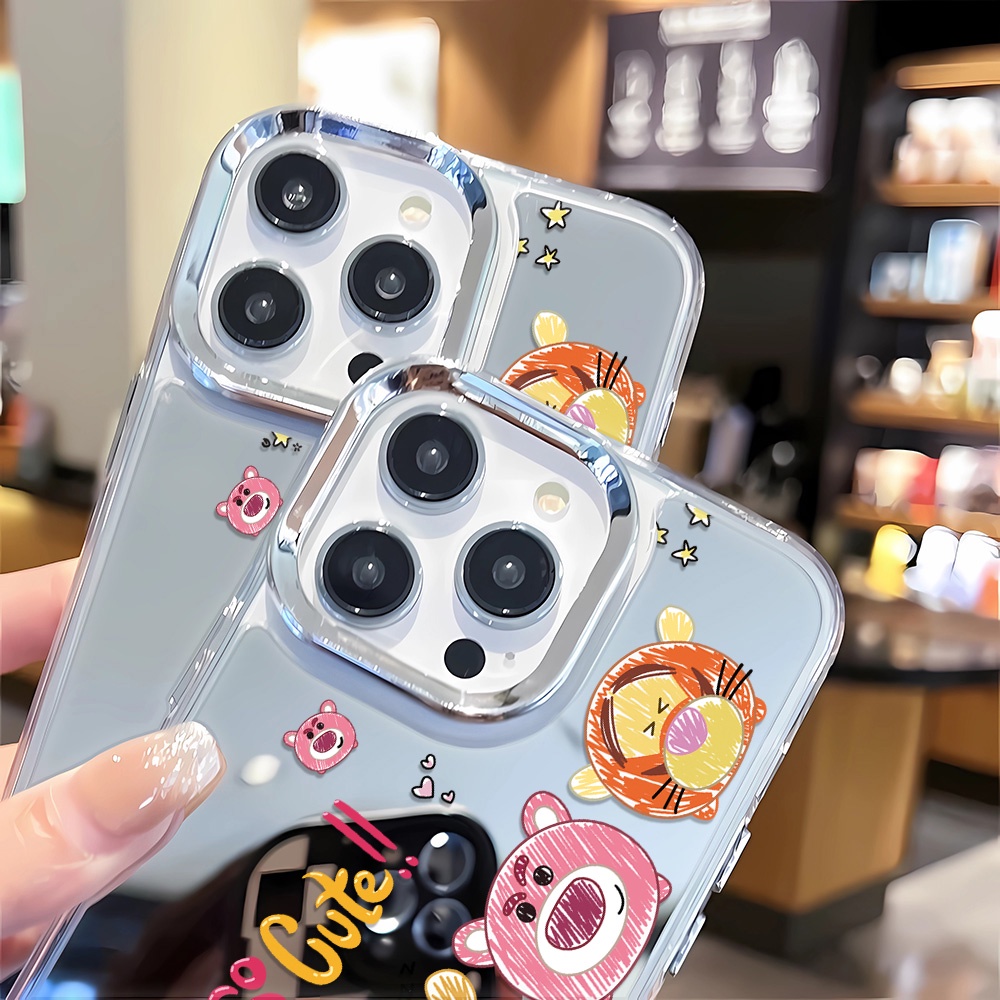 Ốp Điện Thoại Tpu In Hình Winnie the Pooh Minnie Cho iphone 14 pro max 11 12 13 8 7 Plus X XR XSMax