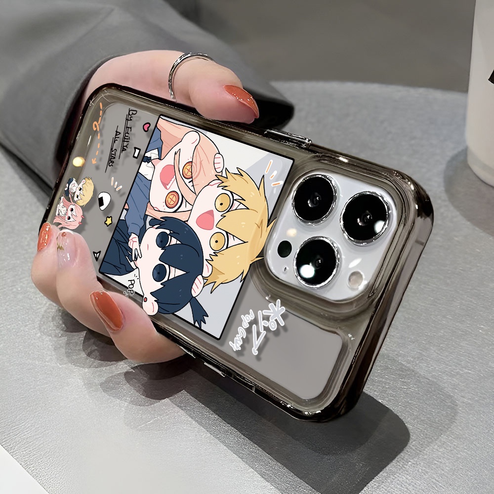 Ốp Điện Thoại Trong Suốt Hình Truyện Tranh Nam Nữ Cho iphone 14 pro max 11 13 12 7 8 Plus X XR XSMax