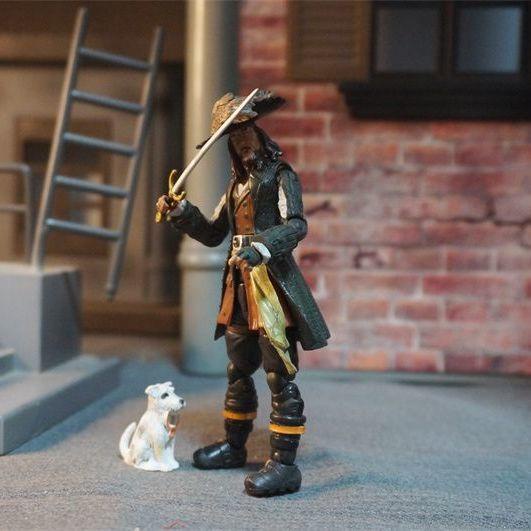 Mô Hình Nhân Vật Cướp Biển Caribbean 3.75 inch Chân Thật
