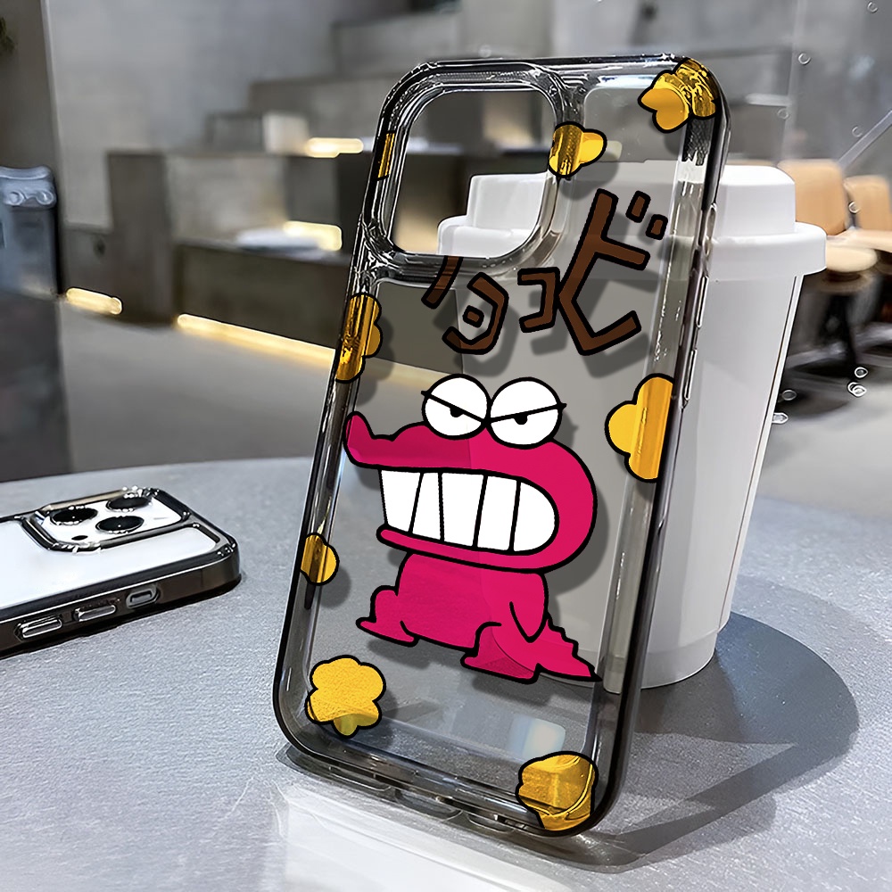 Ốp Điện Thoại Tpu Trong Suốt In Hình Quái Vật Vũ Trụ Đỏ Cho iphone 14 pro max 11 13 12 7 8 Plus X XR XSMax