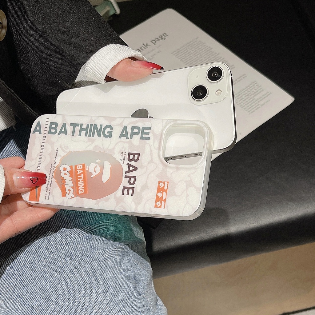 Ốp Điện Thoại IMD In Tên Thương Hiệu Thời Trang Cho IPhone 14promax 14pro 14 13promax 12