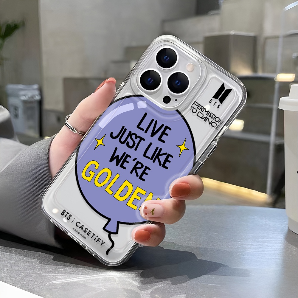 Ốp Điện Thoại Trong Suốt Chống Sốc In Hình Khinh Khí Cầu Thời Trang Cho iphone 14 pro max 11 13 12 7 8 Plus X XR XSMax