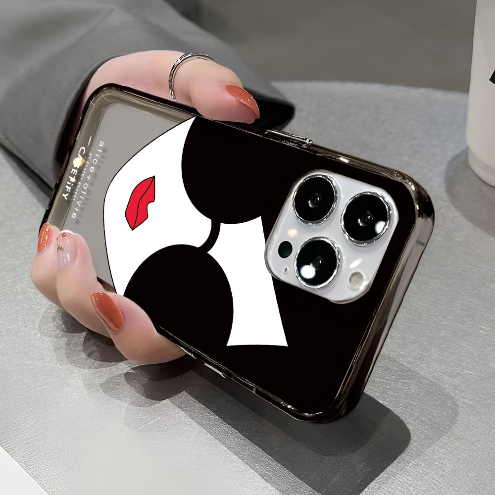 Ốp Điện Thoại Trong Suốt Chống Sốc In Hình Cô Gái Không Gian Cho iphone 14 pro max 11 13 12 7 8 Plus X XR XSMax