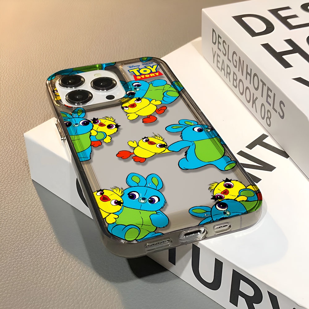 Ốp Điện Thoại Trong Suốt Chống Sốc In Hình Thỏ Dễ Thương Cho iphone 14 pro max 11 13 12 7 8 Plus X XR XSMax