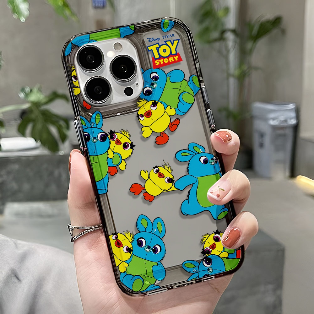 Ốp Điện Thoại Trong Suốt Chống Sốc In Hình Thỏ Dễ Thương Cho iphone 14 pro max 11 13 12 7 8 Plus X XR XSMax