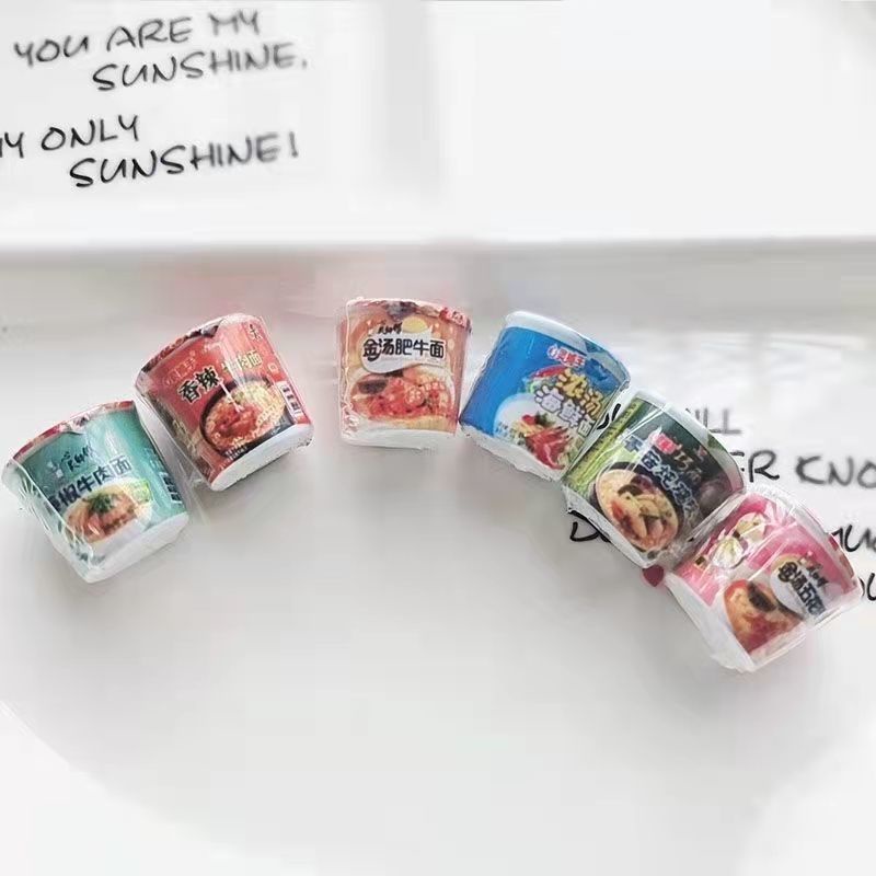 Mô Hình Thùng Kẹo Mì Ăn Liền Mini diy 6.17