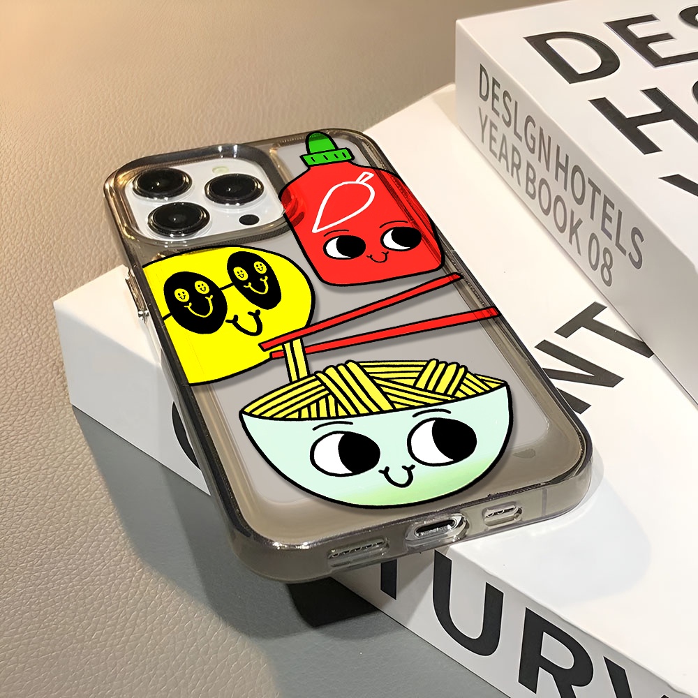 Ốp Điện Thoại Trong Suốt Chống Sốc In Họa Tiết Hoạt Hình Cho iphone 14 pro max 11 13 12 7 8 Plus X XR XSMax