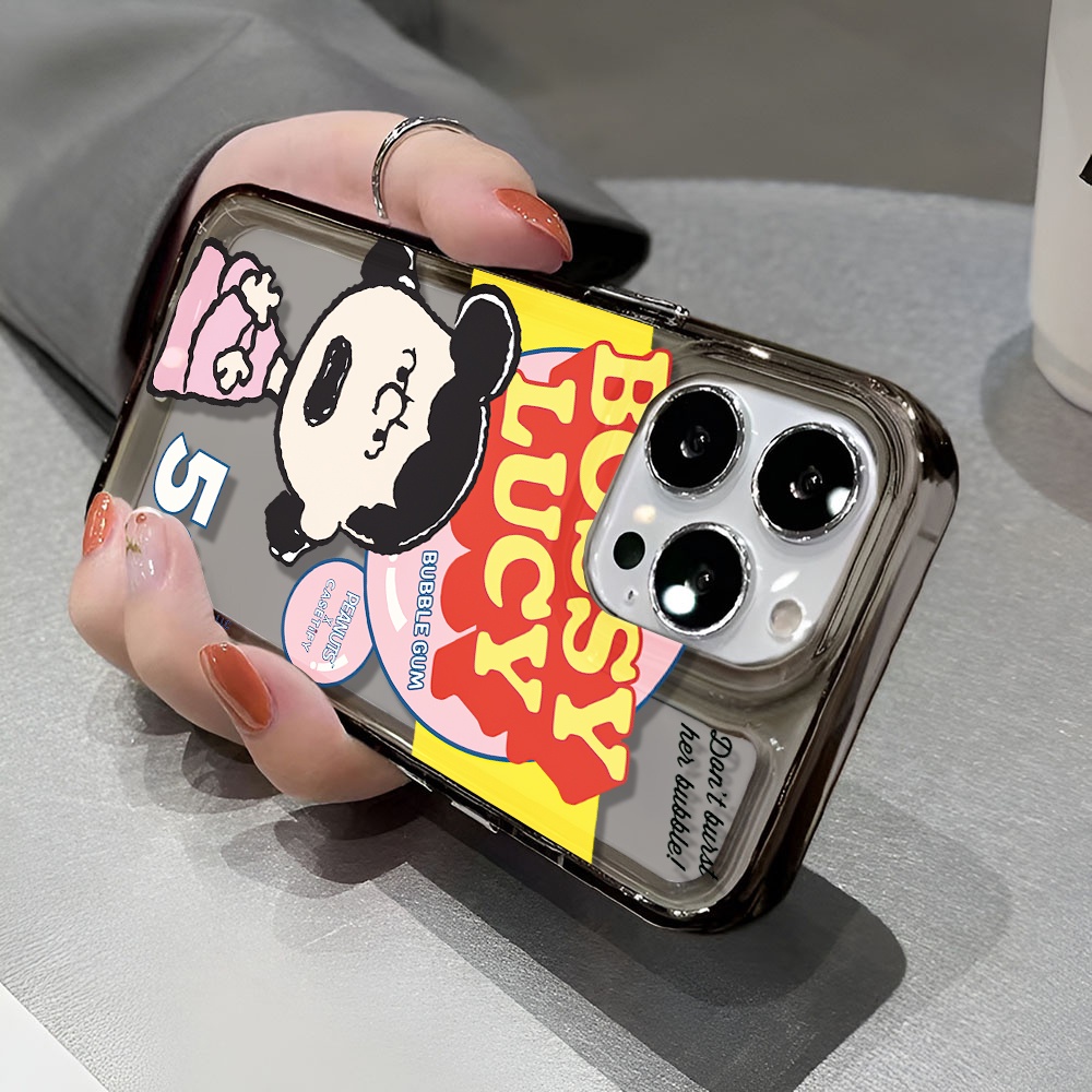 Ốp Điện Thoại Trong Suốt Chống Sốc Hình Cô Gái Cho iphone 14 pro max 11 13 12 7 8 Plus X XR XSMax