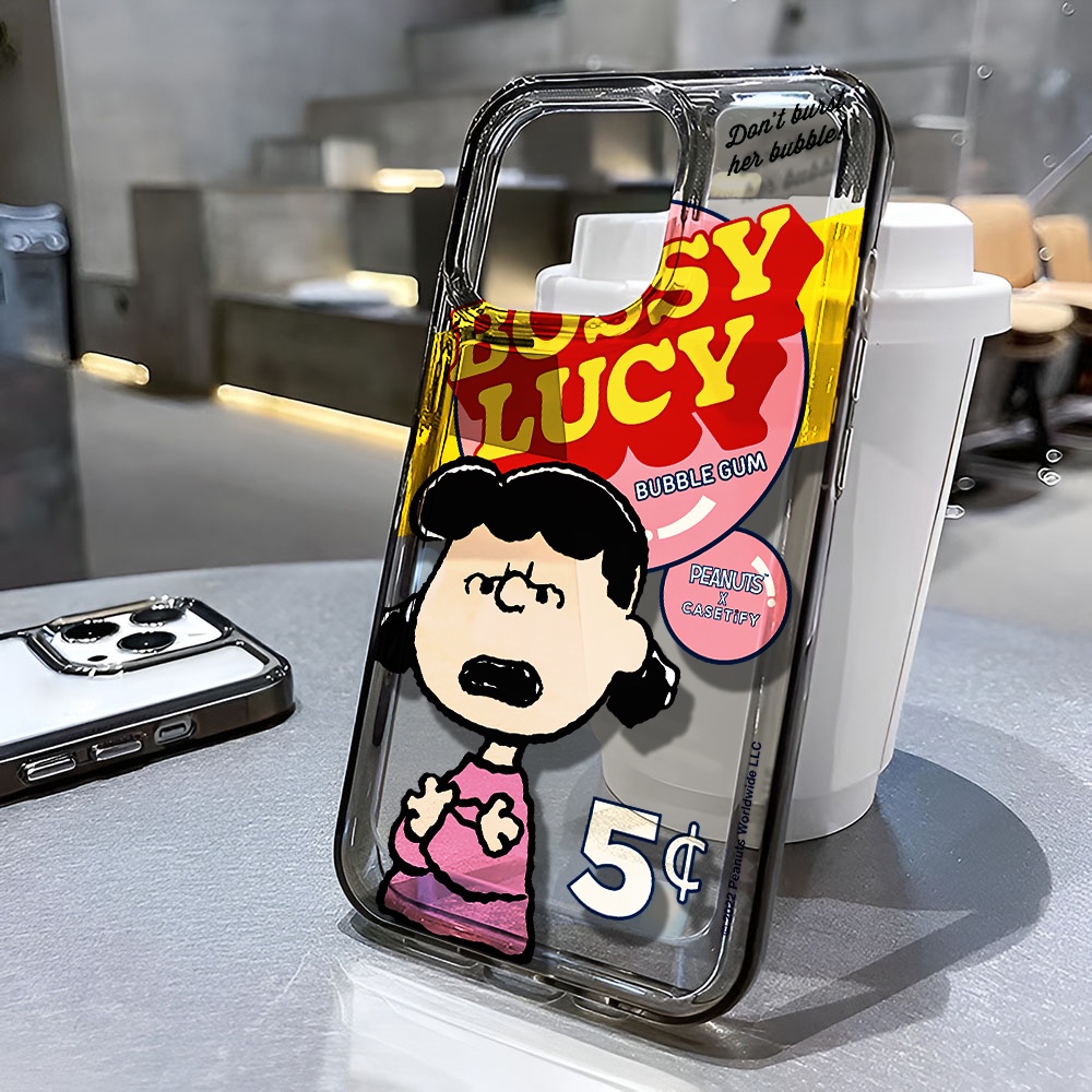 Ốp Điện Thoại Trong Suốt Chống Sốc Hình Cô Gái Cho iphone 14 pro max 11 13 12 7 8 Plus X XR XSMax