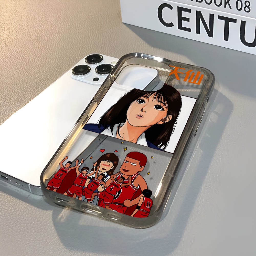 Ốp Điện Thoại Trong Suốt Chống Sốc Họa Tiết Bóng Rổ Cho iphone 14 pro max 11 13 12 7 8 Plus X XR XSMax