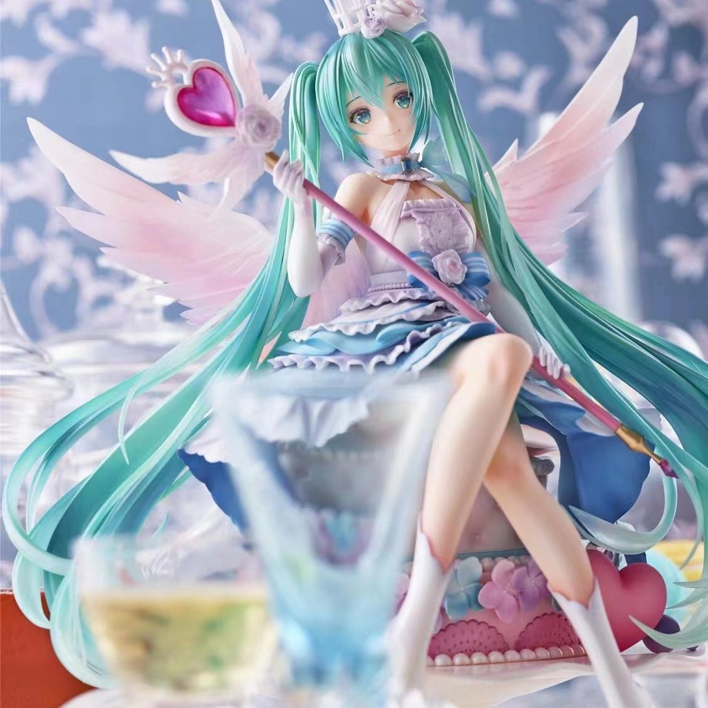 Mô Hình Nhân Vật Hatsune Miku Mặc Đầm Xinh Xắn