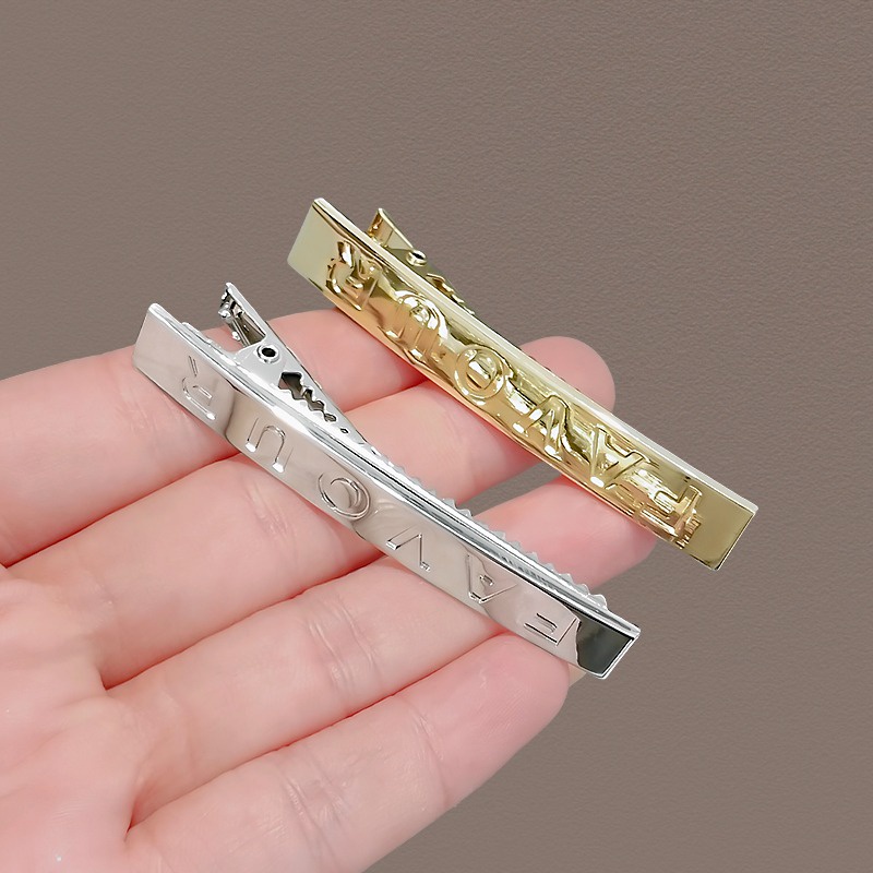 Kẹp Tóc Kim Loại Hình Chữ Cái Thời Trang Cho Nữ