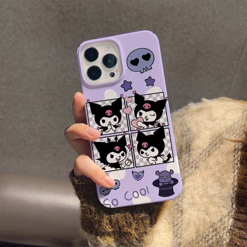 Ốp Điện Thoại Cứng Chống Sốc Họa Tiết Kẻ Sọc Thời Trang Cho iphone 14 pro Max 11 13 12 7Plus 8 X XS Max