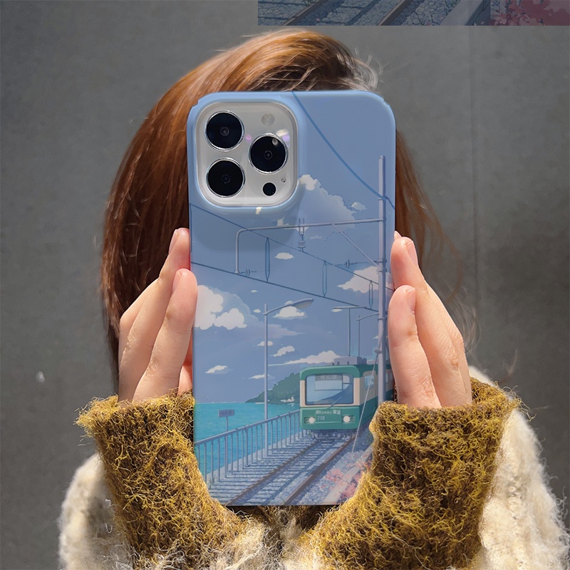 Ốp Điện Thoại Cứng Chống Sốc Họa Tiết Thời Trang Cho iphone 14 pro Max 11 13 12 7Plus 8 X XS Max