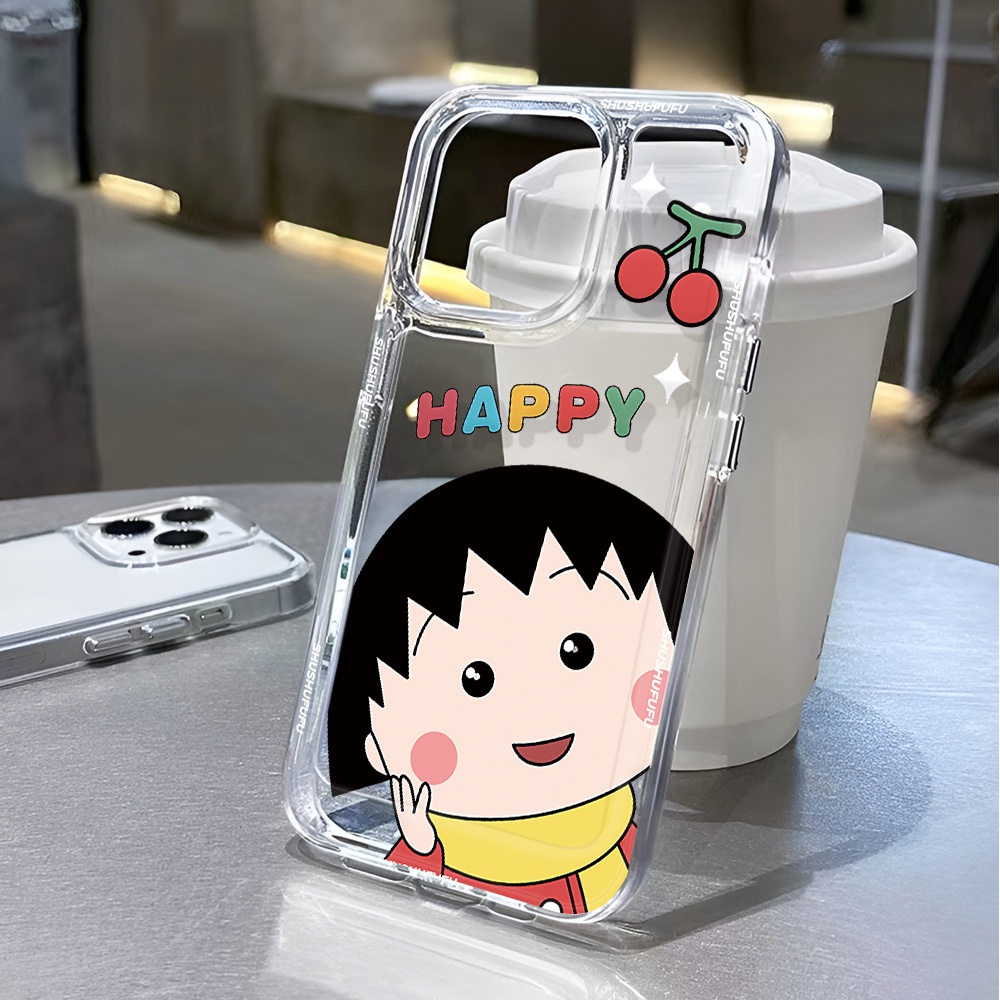 Ốp Điện Thoại Trong Suốt Họa Tiết Hoạt Hình Cho iphone 14 pro max 11 13 12 7 8 Plus X XR XSMax