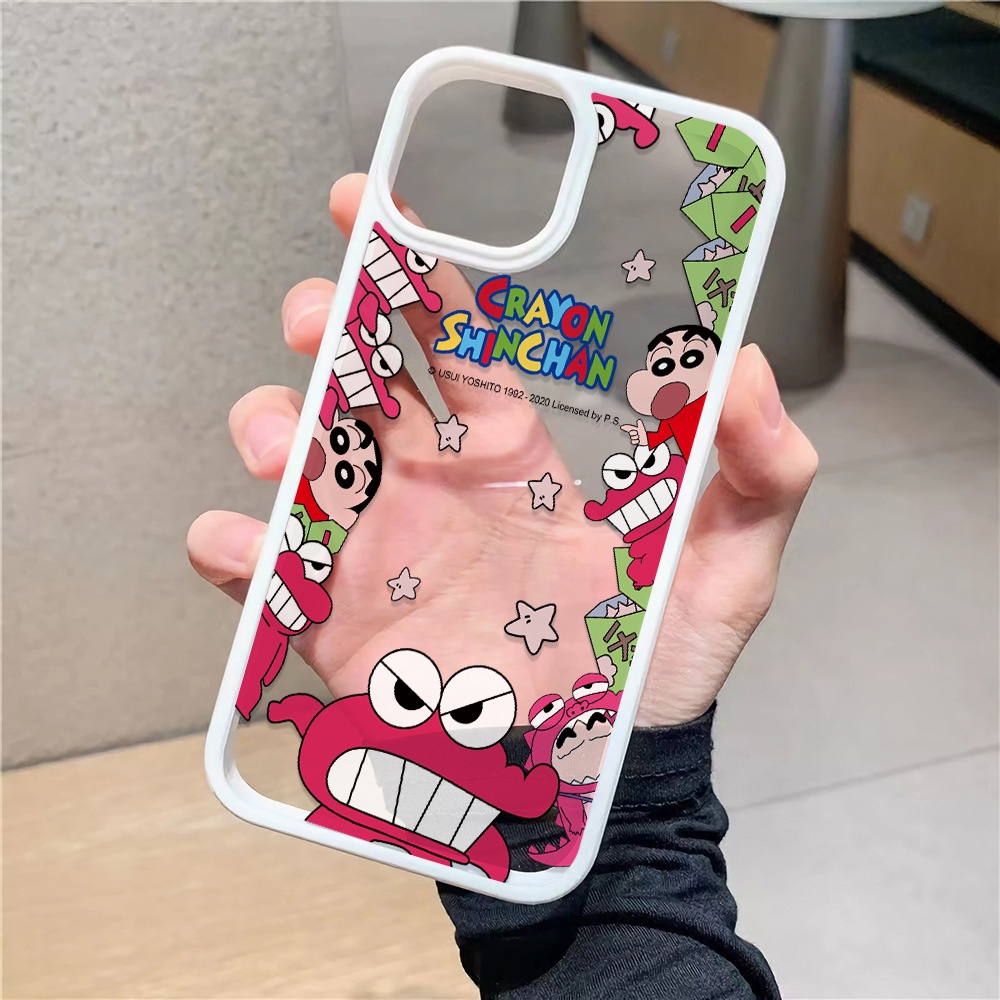 Ốp Điện Thoại Nhựa Acrylic Cứng Trong Suốt Hình Khủng Long Quái Vật Cho iphone 14 pro Max 11 13 12 7Plus 8 X XS Max