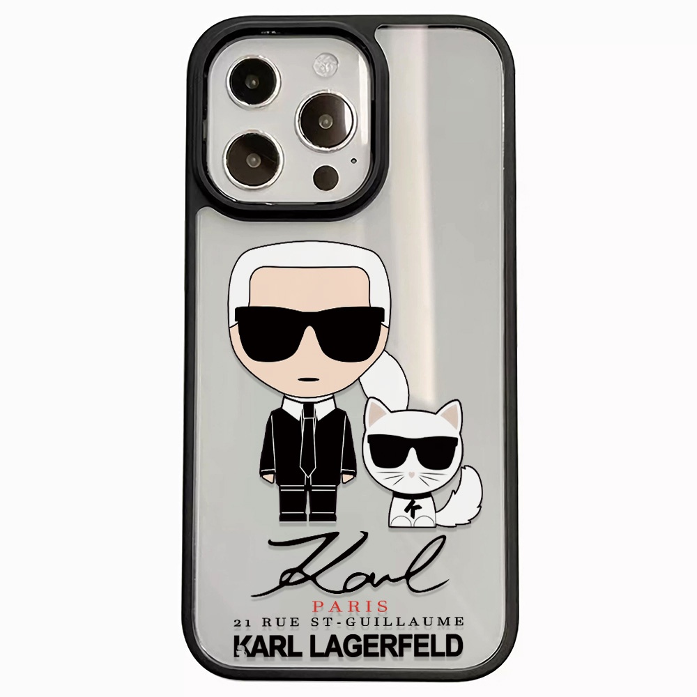 Ốp Điện Thoại Nhựa Acrylic Cứng Trong Suốt Hình Người Ngoài Hành Tinh Cho iphone 14 pro Max 11 13 12 7Plus 8 X XS Max