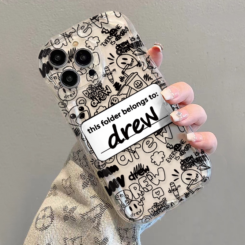 Ốp Điện Thoại Dẻo Trong Suốt Họa Tiết Độc Đáo Thời Trang Cho iphone 14 pro Max 11 13 12 7Plus 8 X XS Max