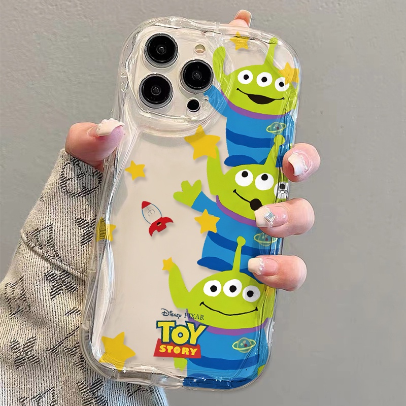 Ốp Điện Thoại Mềm Trong Suốt Họa Tiết Người Ngoài Hành Tinh Cho iphone 14 pro Max 11 13 12 7Plus 8 X XS Max