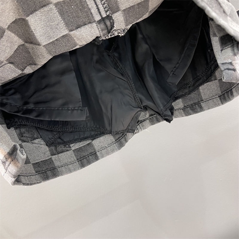 [Hàng Có Sẵn Giao Hàng Nhanh] Chân Váy Denim Ngắn Dáng Chữ A Lưng Cao Xẻ Tà Phong Cách Mới Xuân Hè 2023 Dành Cho Bạn Nữ