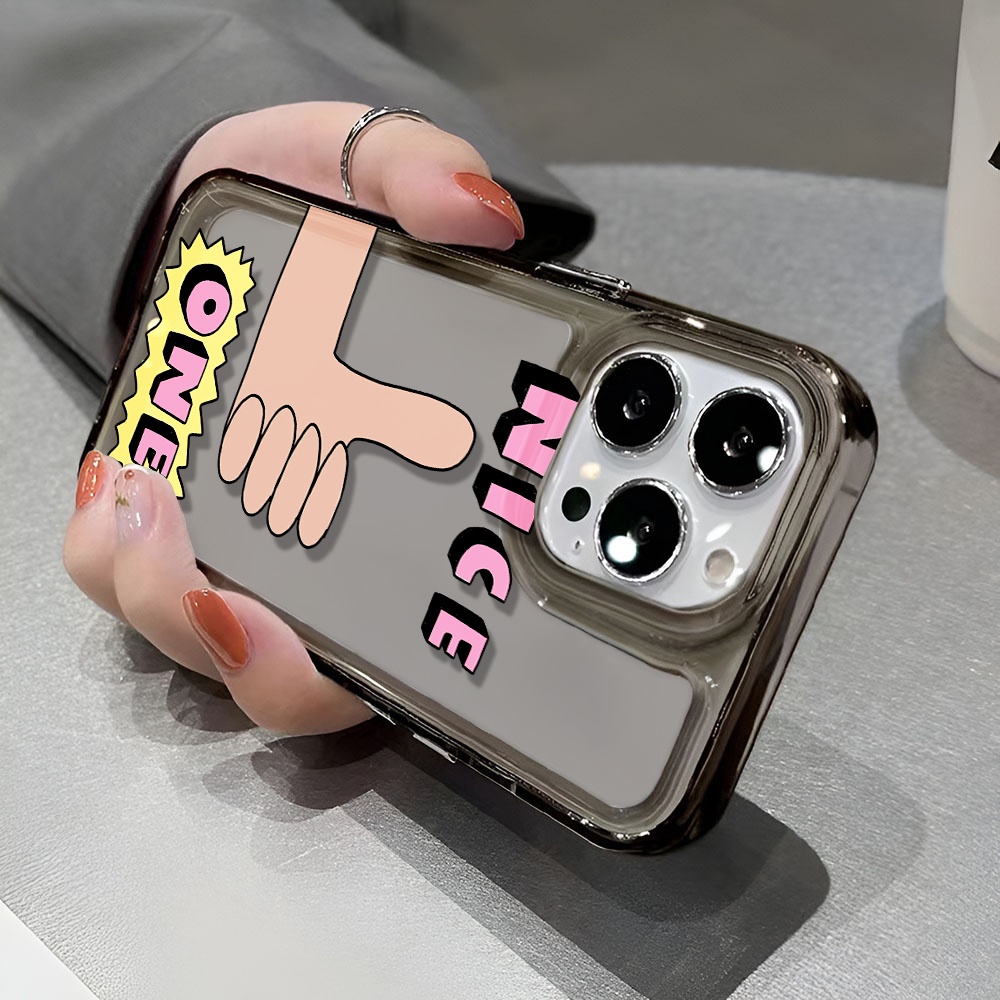 Ốp Điện Thoại Trong Suốt Chống Sốc Họa Tiết Hoạt Hình Cho iphone 14 pro max 11 13 12 7 8 Plus X XR XSMax