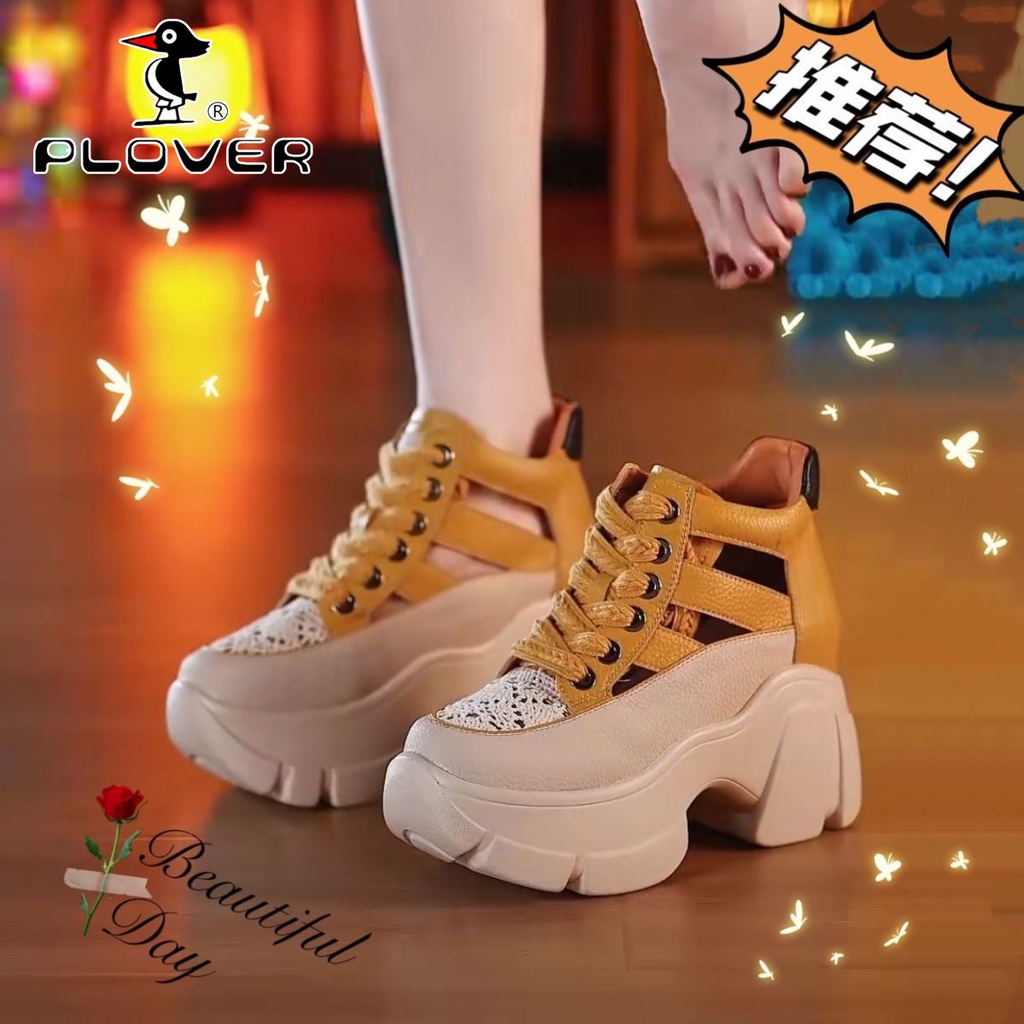 Giày Sandal Đế Dày Đục Lỗ Thoáng Khí Dễ Phối Đồ Cho Nữ